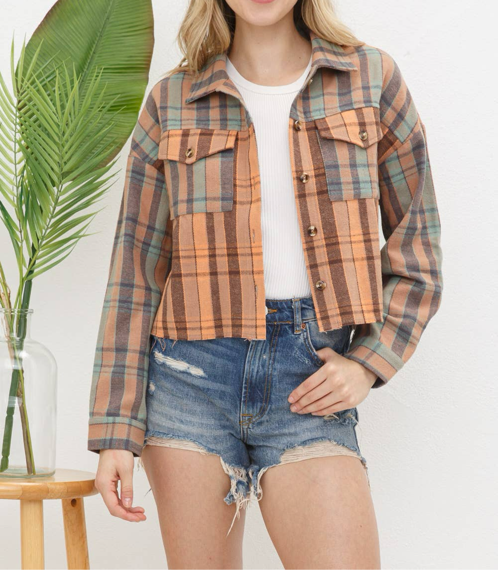 Cropped Valley Sunset Jacket - Women