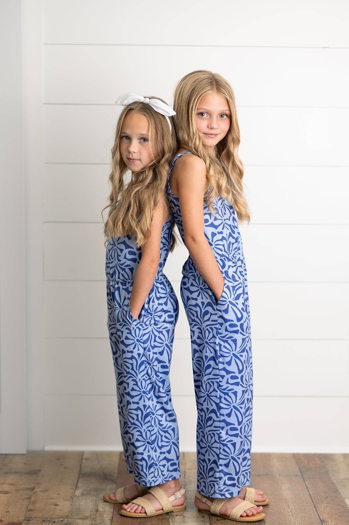 Periwinkle Jumpsuit - Kids