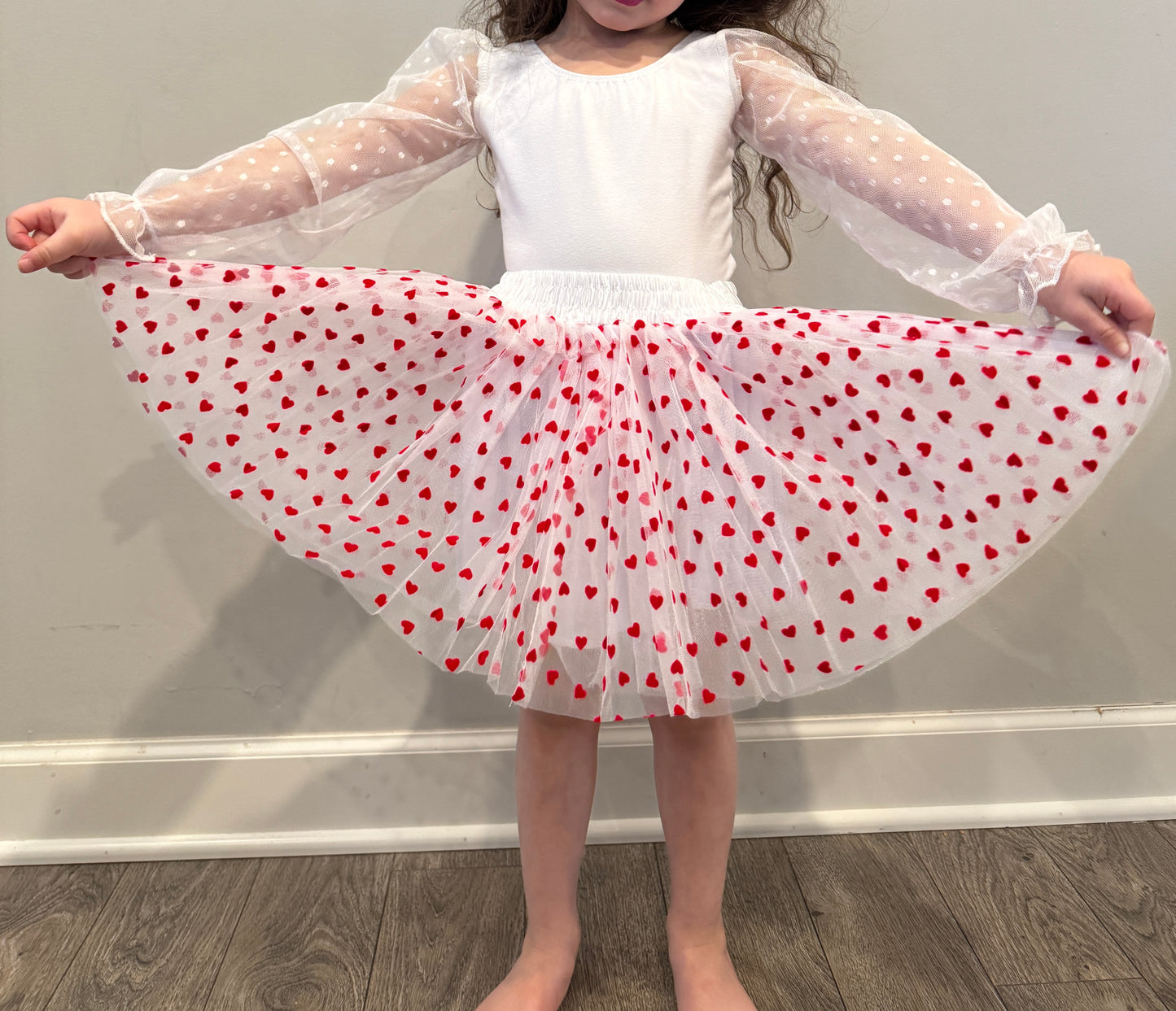 Red Velvet Heart Tutu