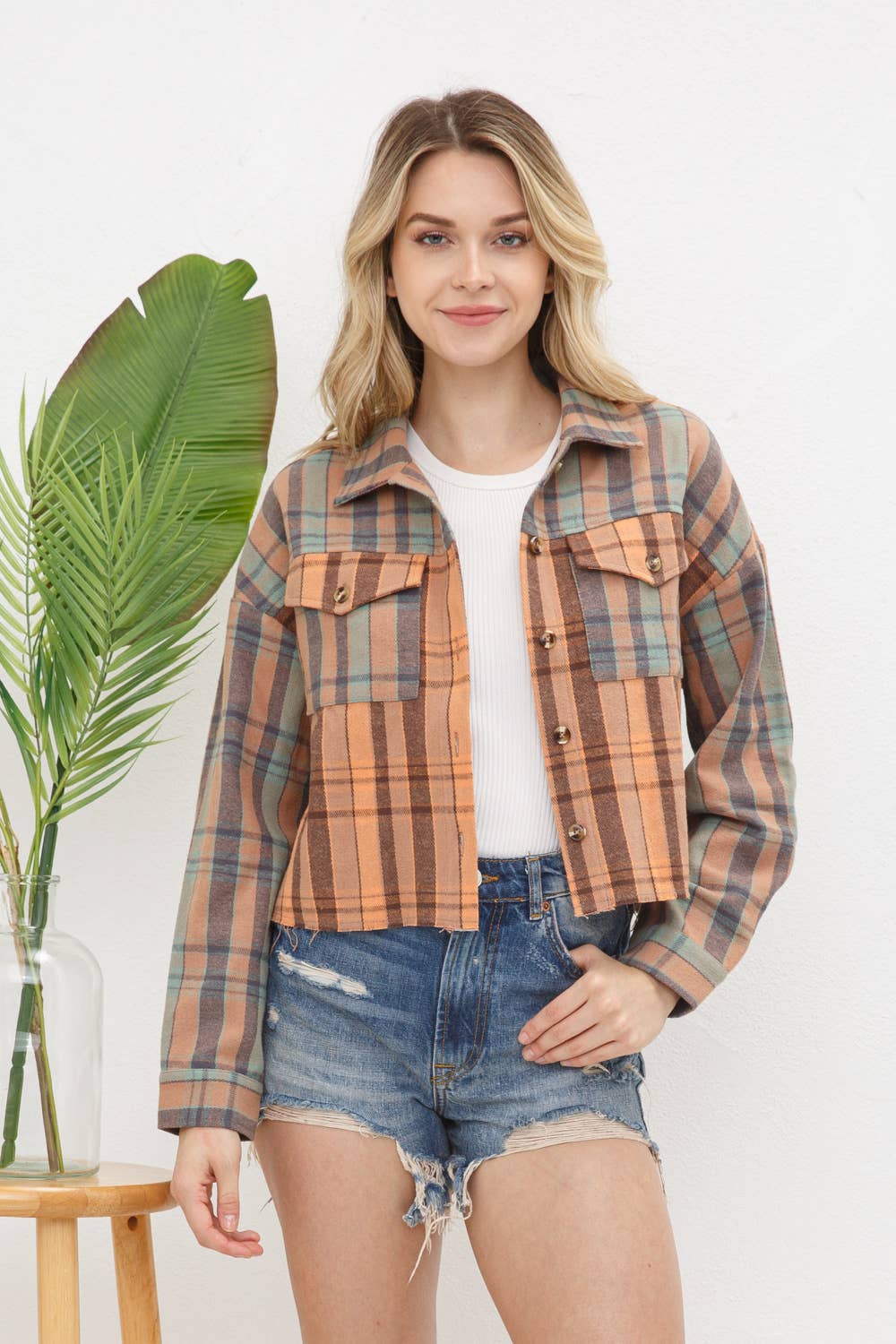 Cropped Valley Sunset Jacket - Women