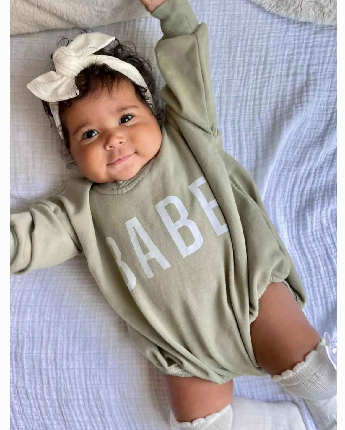 Trendy darling toddler babe onesie sweat