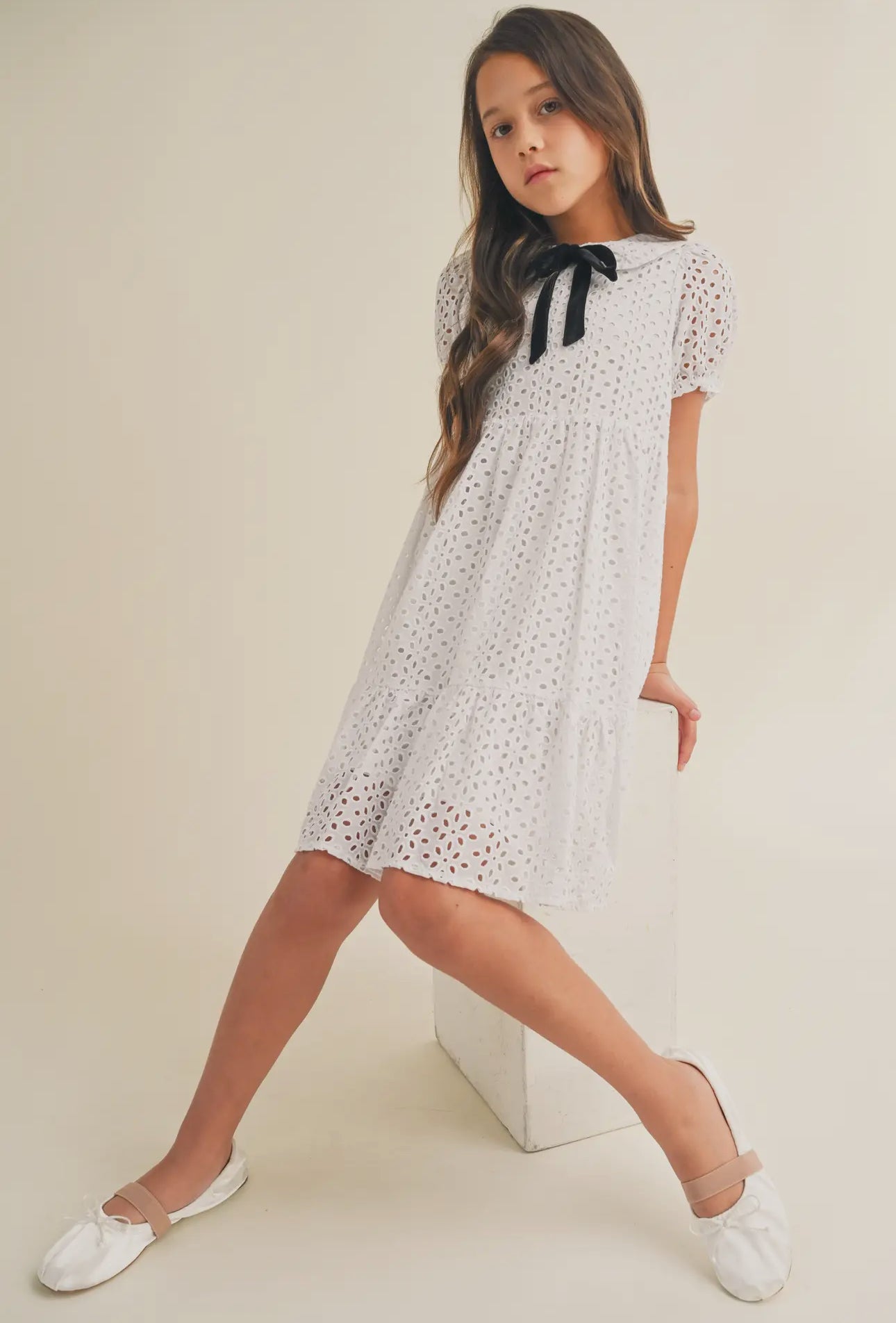 Isla Eyelet Dress