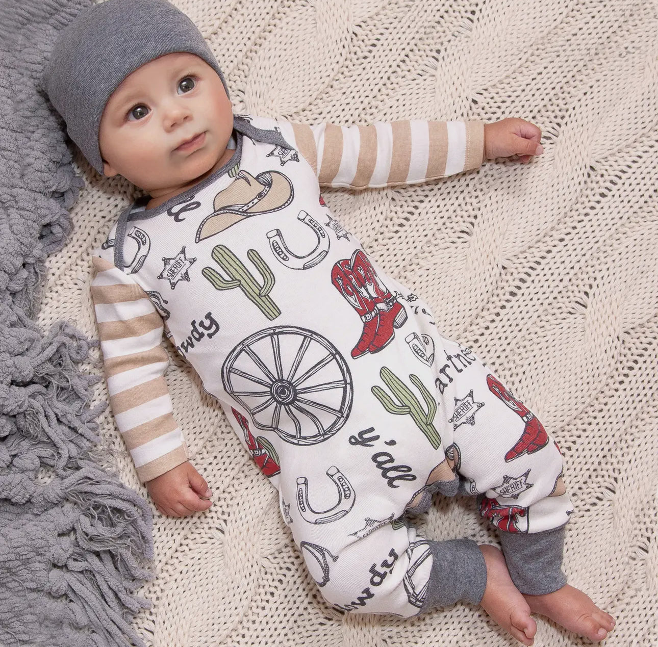 Lil Western Onesie - Baby