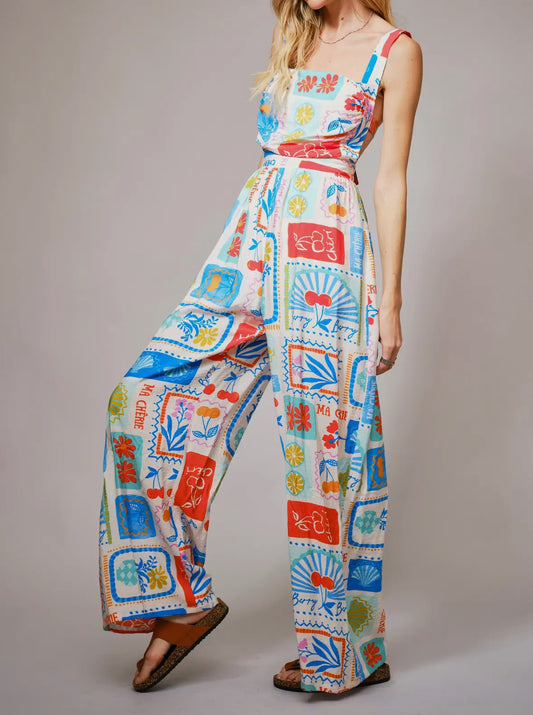 Cherry Seas Romper - Women