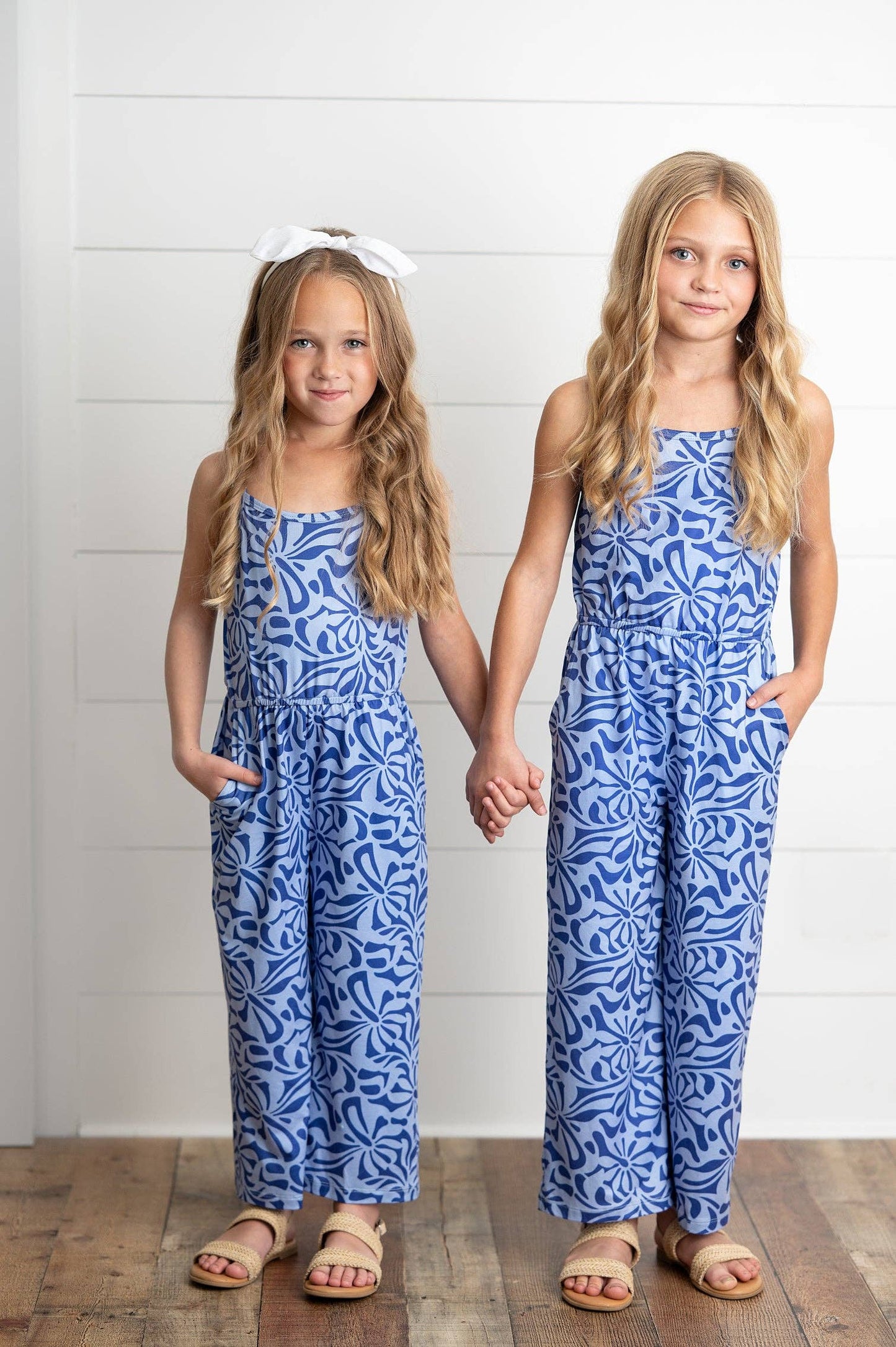 Periwinkle Jumpsuit - Kids