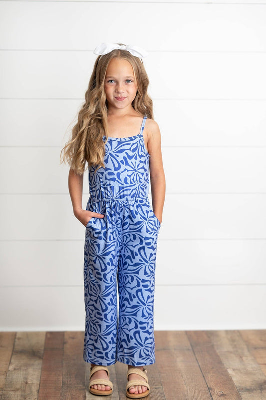 Periwinkle Jumpsuit - Kids