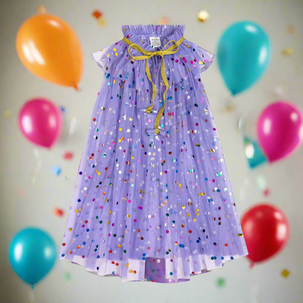 girls costume gift purple