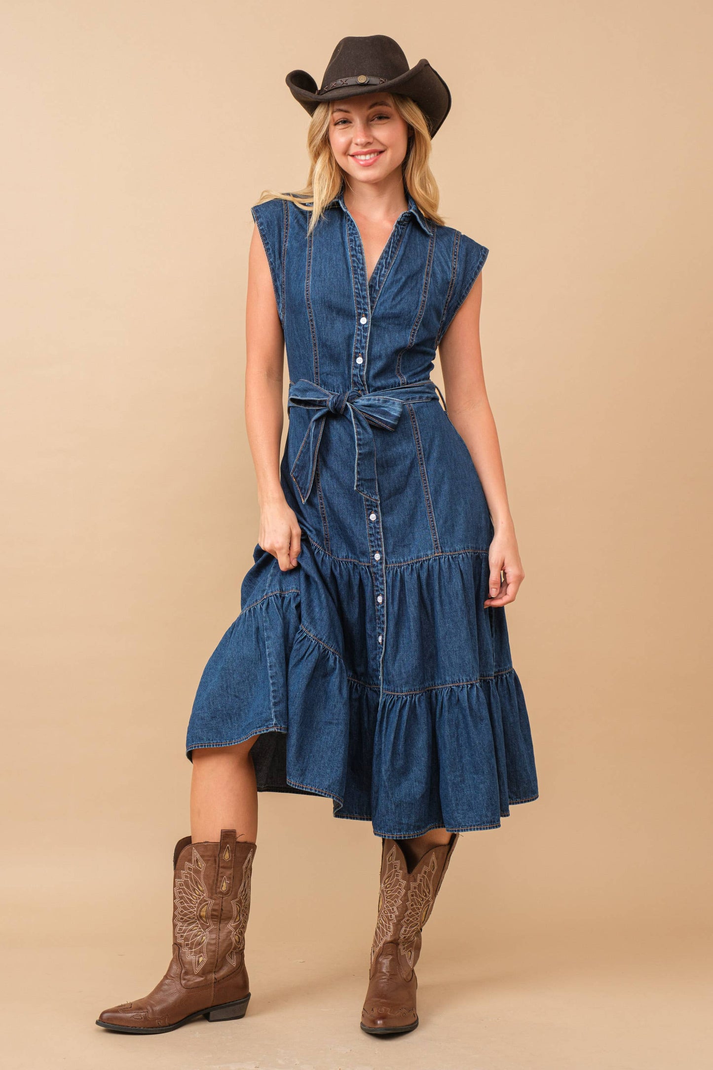 cowgirl fit, girls night, casual dress