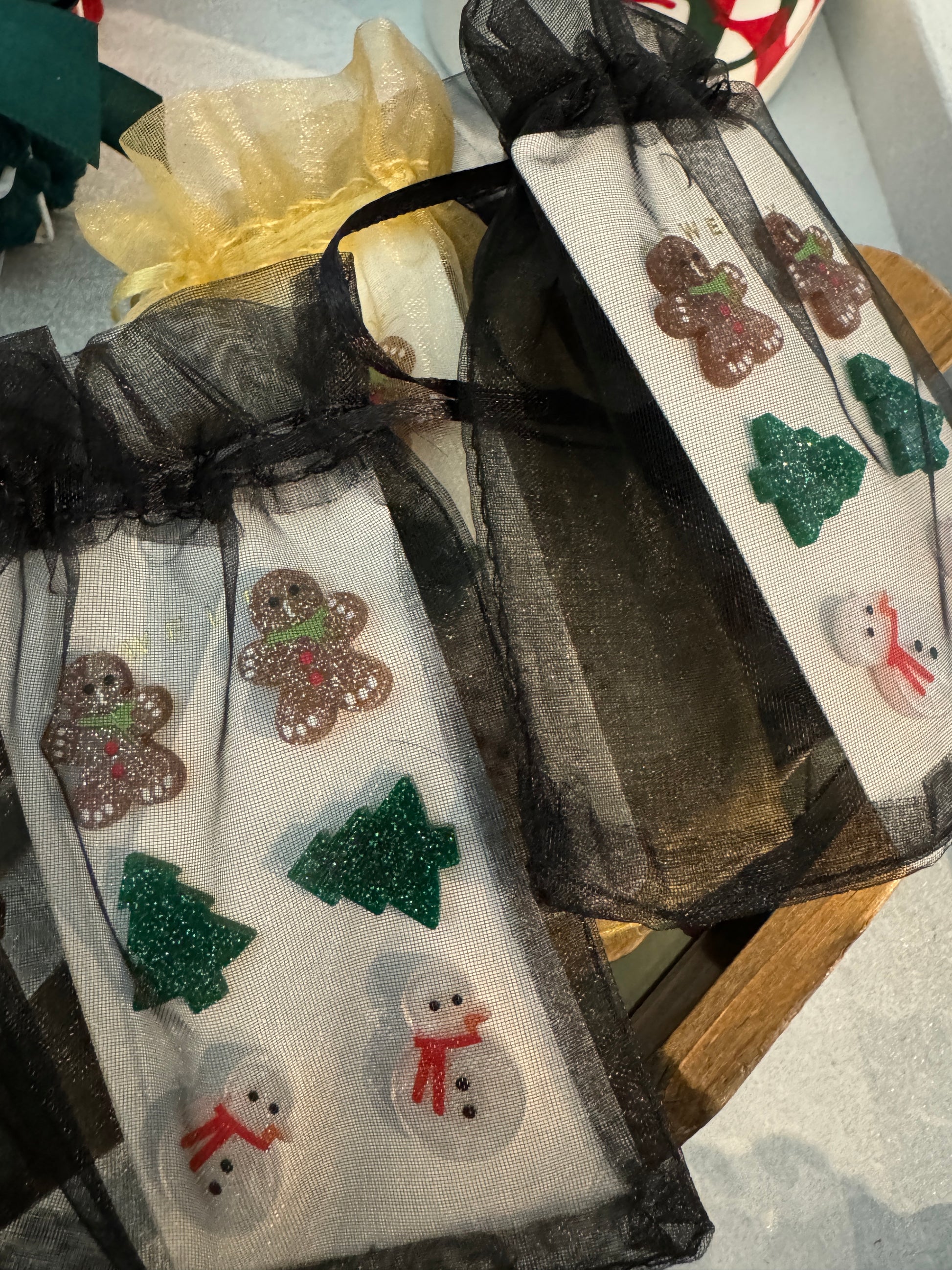 Stocking stuffer, Christmas earrings