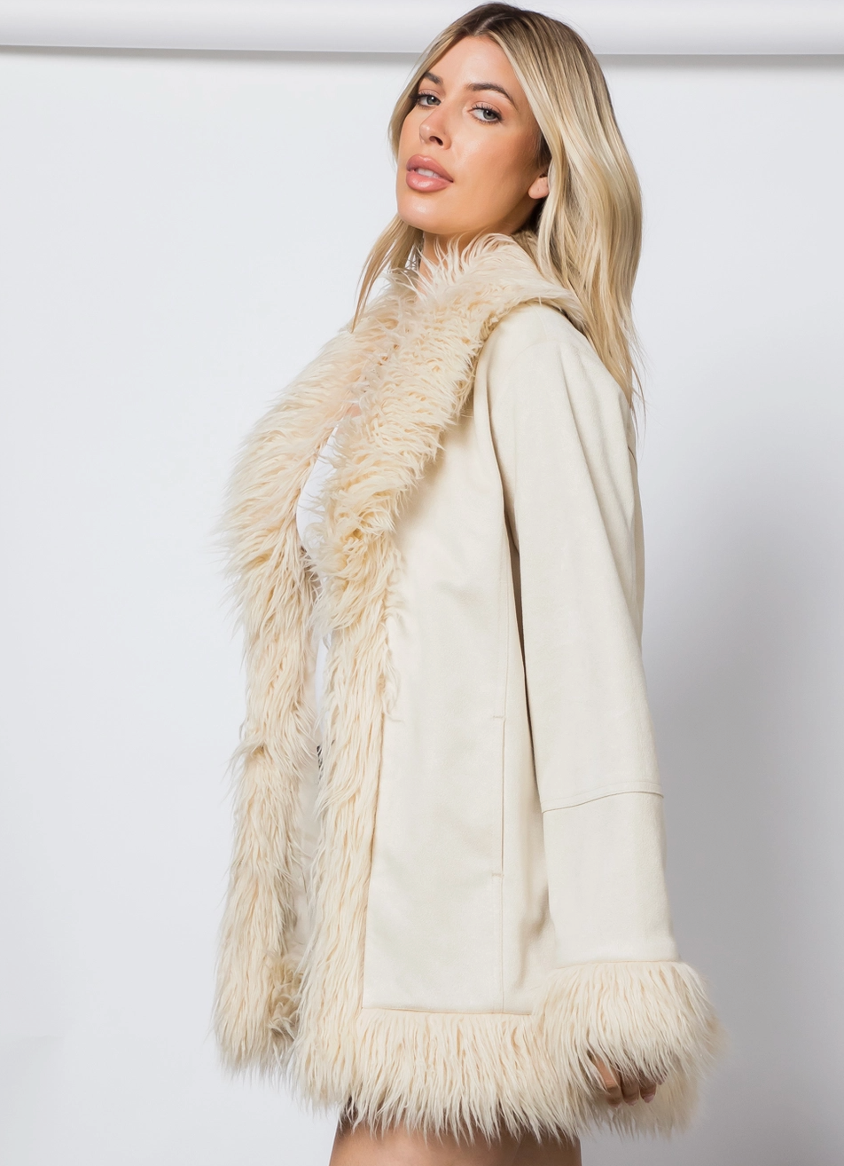 European holiday fur coat old money east coast